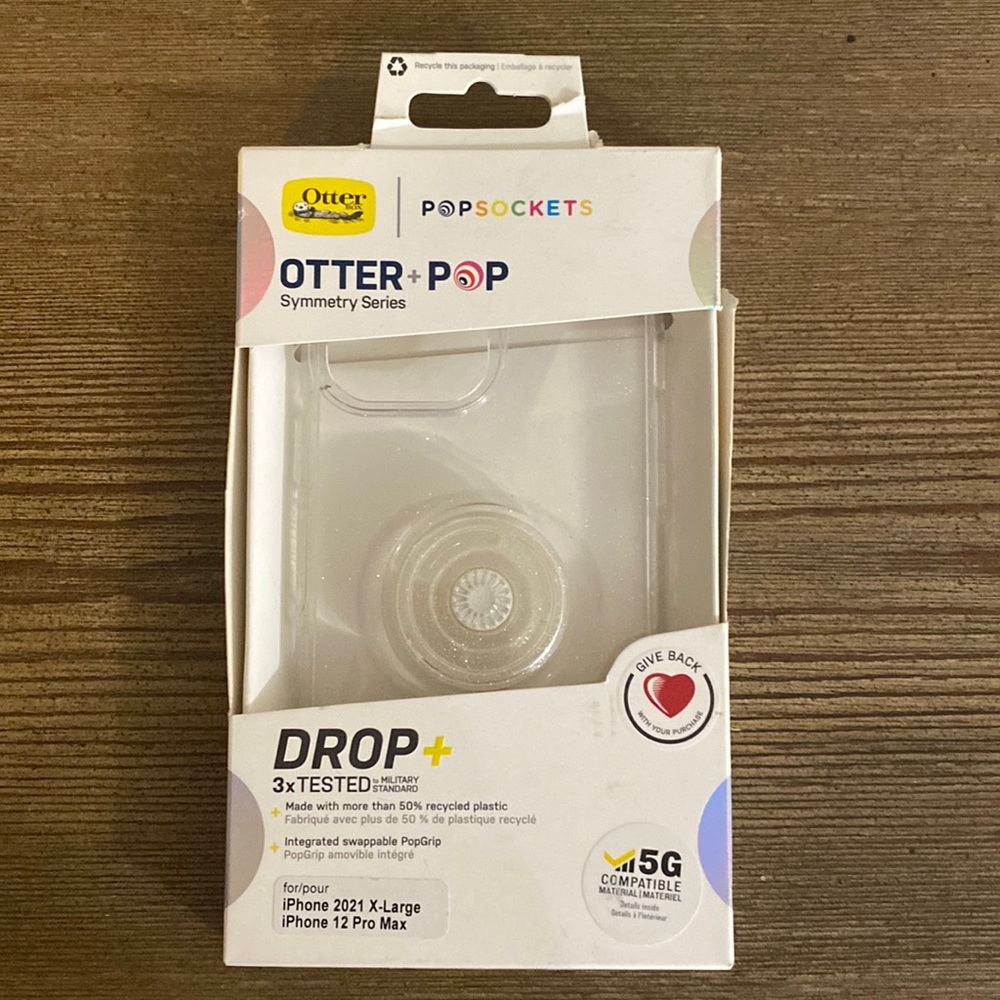 Otter Box + Pop for iPhone 12 Pro Max Clear